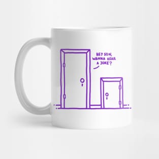 Knock, knock Mug